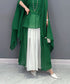 Contrast Flow Skirt